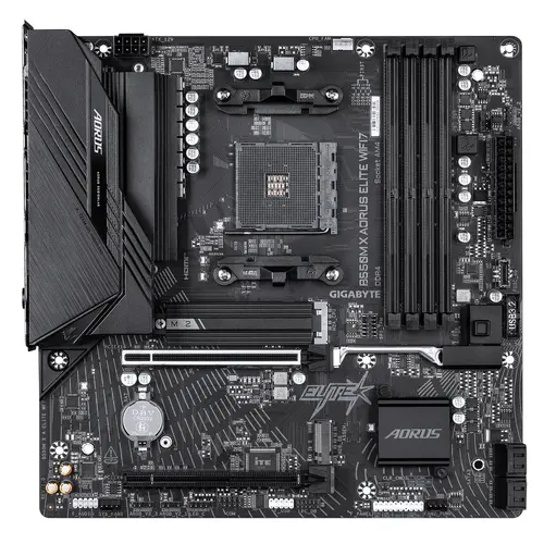 Дънна платка GIGABYTE B550M X AORUS ELITE WIFI7, Socket AM4