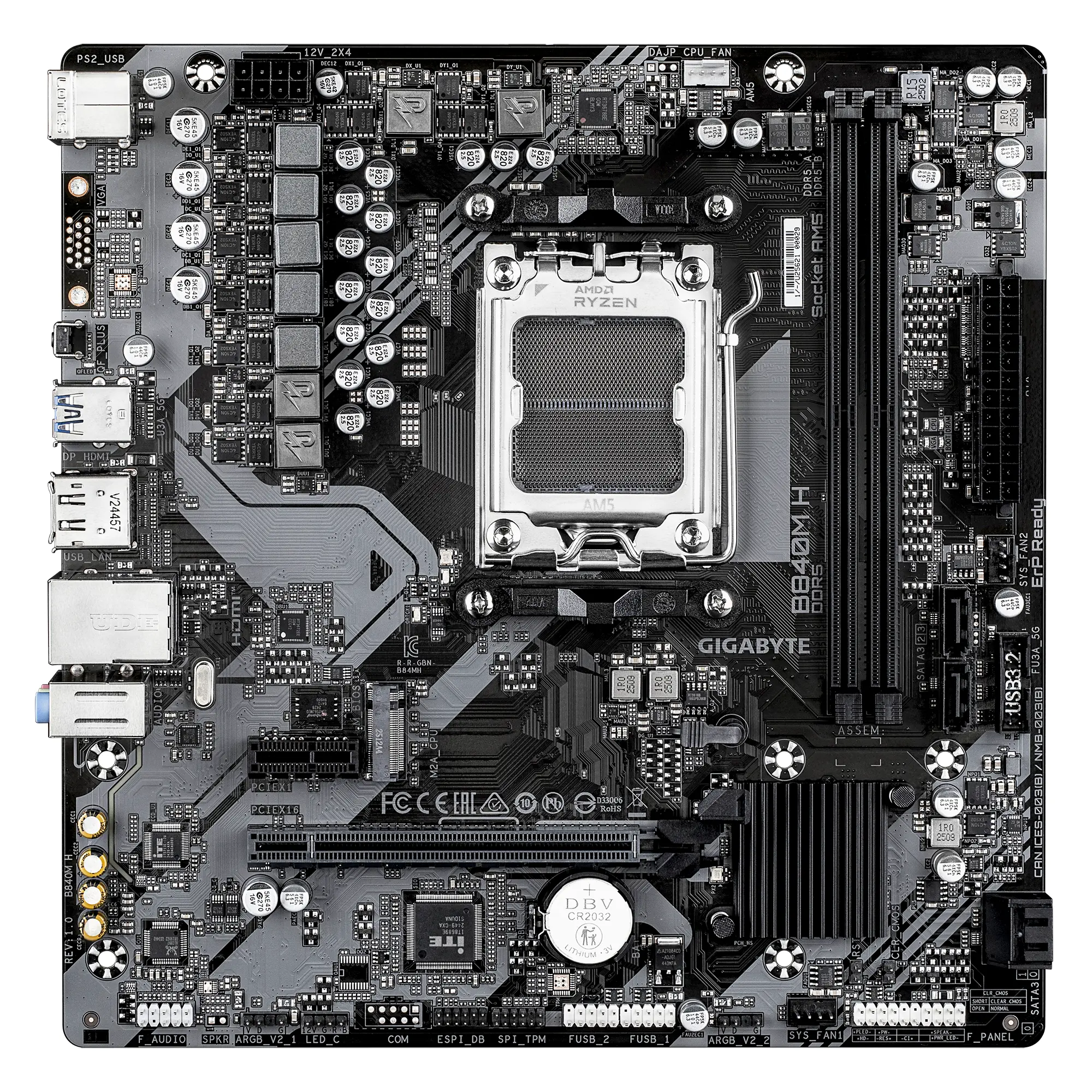 Μητρική κάρτα GIGABYTE B840M H socket AM5