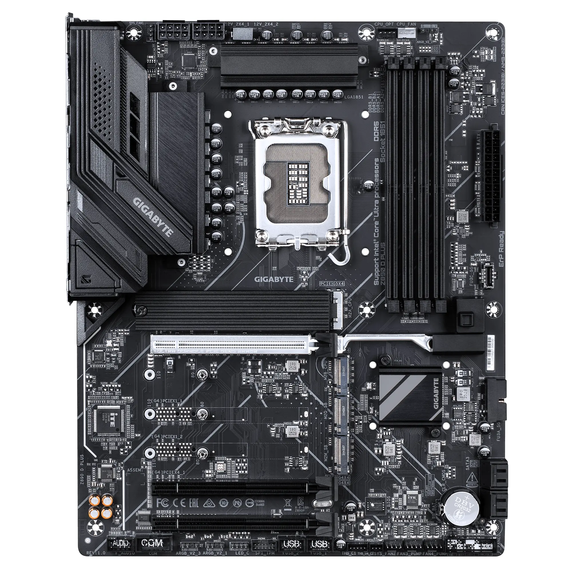 Placă de bază GIGABYTE Z890 D PLUS, LGA 1851