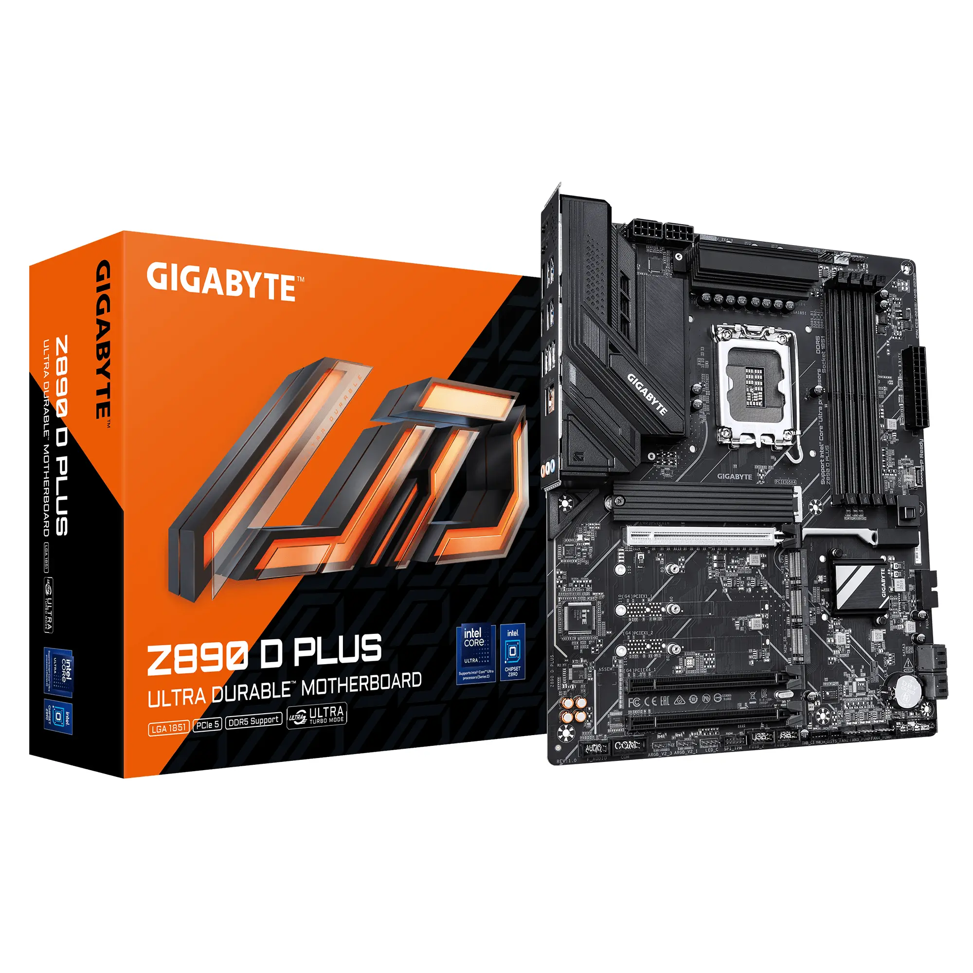 Placă de bază GIGABYTE Z890 D PLUS, LGA 1851 - image 3