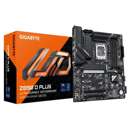 Дънна платка GIGABYTE Z890 D PLUS, LGA 1851 - 4