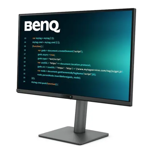 Οθόνη για προγραμματισμό BenQ RD270Q, 27", IPS, 2560x1440, 5 ms, 144Hz, HDR10, Εργονομική βάση, HDMI, DisplayPort, USB-C, Ηχεία - 2