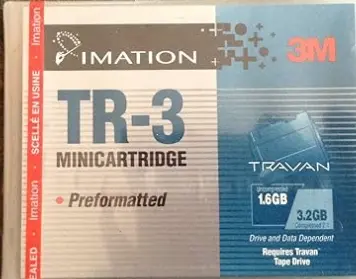 Μαγνητική ταινία Imation 3M TR-3 TRAVAN MINICARTRIDGE 1.6/3.2GB - 1,6 MB - OUTLET - 1