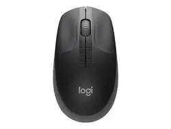 МИШКА LOGITECH M190 - RF Wireless, Alkaline - Wireless / Безжична - Mid Grey - PN 910-005906