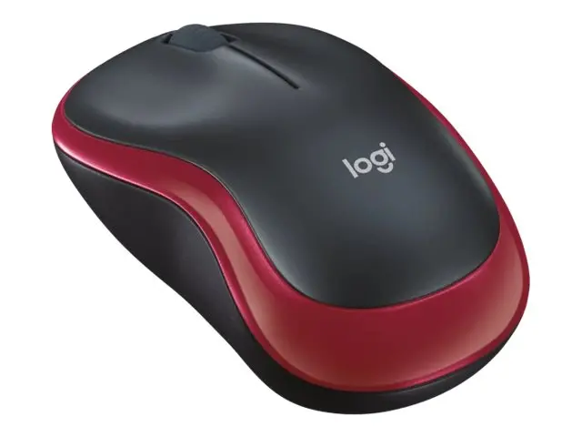 МИШКА LOGITECH M185 - Wireless / Безжична - Red - PN 910-002237 - image 1