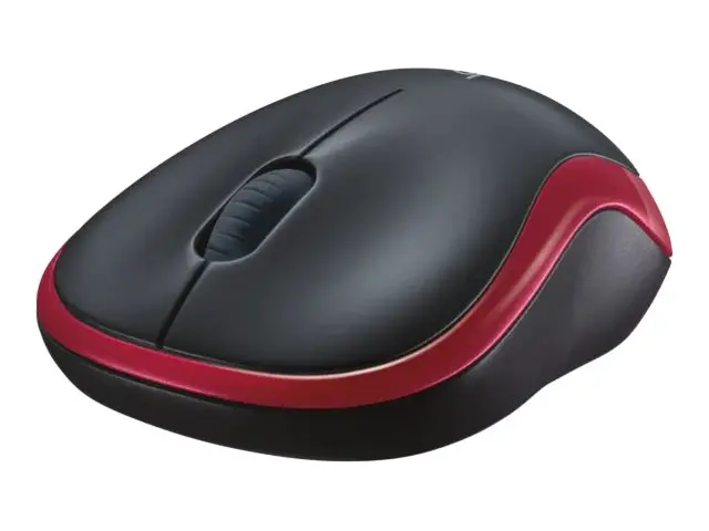 ΠΟΝΤΙΚΙ LOGITECH M185 - Wireless / Ασύρματο - Κόκκινο - PN 910-002237 - image 2