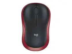 МИШКА LOGITECH M185 - Wireless / Безжична - Red - PN 910-002237
