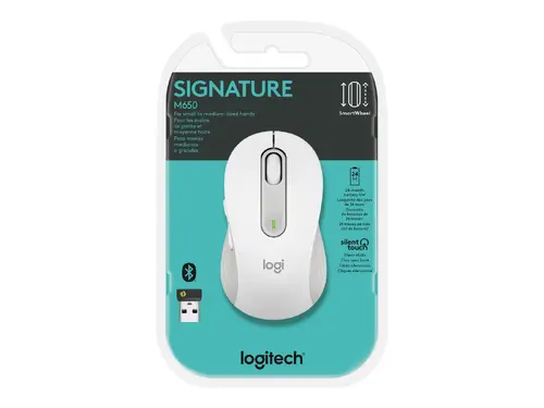ΠΟΝΤΙΚΙ LOGITECH M650 Signature - Wireless - Λευκό - PN 910-006255 - 8