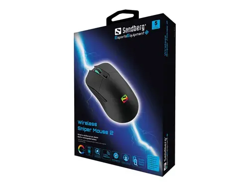 ΠΟΝΤΙΚΙ SANDBERG Wireless Sniper Mouse 2 - Μαύρο - PN 640-21 - 6