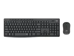КОМПЛЕКТ МИШКА + КЛАВИАТУРА LOGITECH MK295 US - Wireless / Безжична  - БЕЗ БДС КИРИЛИЗАЦИЯ (WITHOUT BDS CYRILLIC) - Black - PN 920-009800