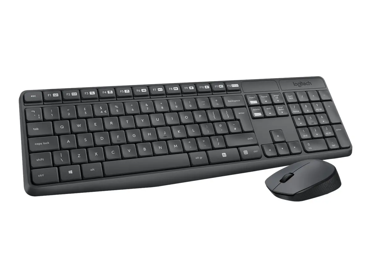 ΣΕΤ ΠΟΝΤΙΚΙ + ΠΛΗΚΤΡΟΛΟΓΙΟ LOGITECH MK235U - ΜΕ ΒΔΣ ΚΥΡΙΛΛΙΚΑ - Ασύρματο - Μαύρο - PN 920-007931 - image 3