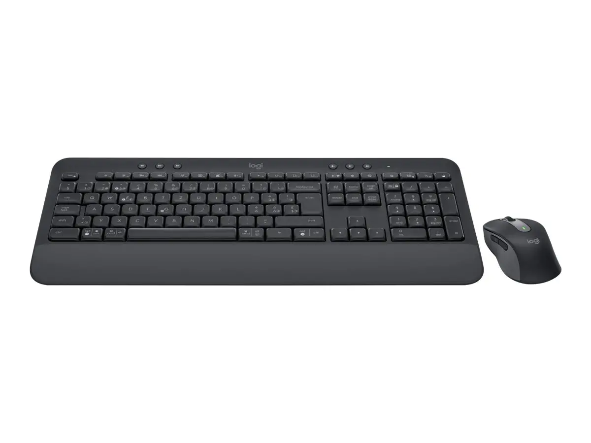 КОМПЛЕКТ МИШКА + КЛАВИАТУРА LOGITECH MK650 US - Wireless / Безжична - БЕЗ БДС КИРИЛИЗАЦИЯ (WITHOUT BDS CYRILLIC) - Black - PN 920-011004 - image 2
