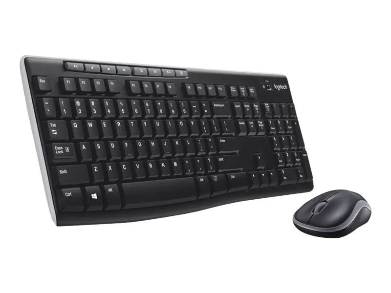 ΣΕΤ ΠΟΝΤΙΚΙ + ΠΛΗΚΤΡΟΛΟΓΙΟ LOGITECH MK270 US - Ασύρματο - ΧΩΡΙΣ ΒΔΣ ΚΥΡΙΛΛΙΚΑ (WITHOUT BDS CYRILLIC) - Μαύρο - PN 920-004509 - image 3