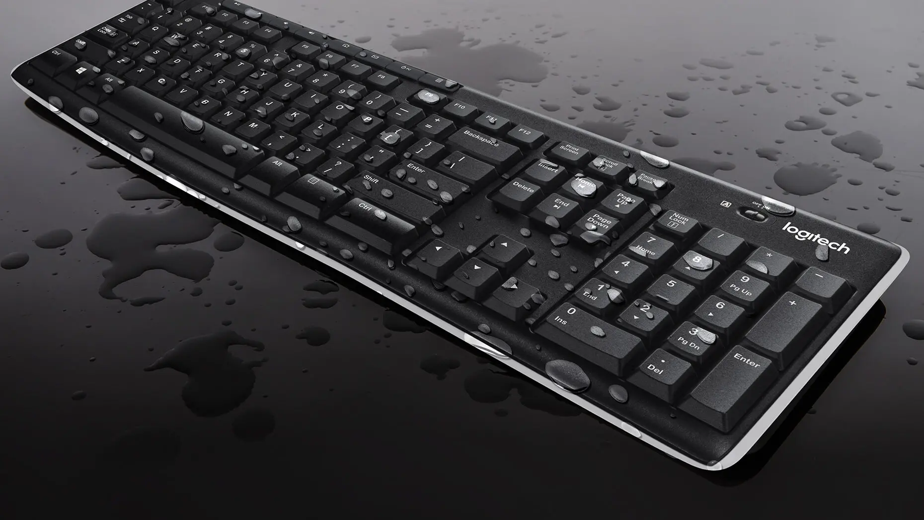 ΣΕΤ ΠΟΝΤΙΚΙ + ΠΛΗΚΤΡΟΛΟΓΙΟ LOGITECH MK270 US - Ασύρματο - ΧΩΡΙΣ ΒΔΣ ΚΥΡΙΛΛΙΚΑ (WITHOUT BDS CYRILLIC) - Μαύρο - PN 920-004509 - image 5