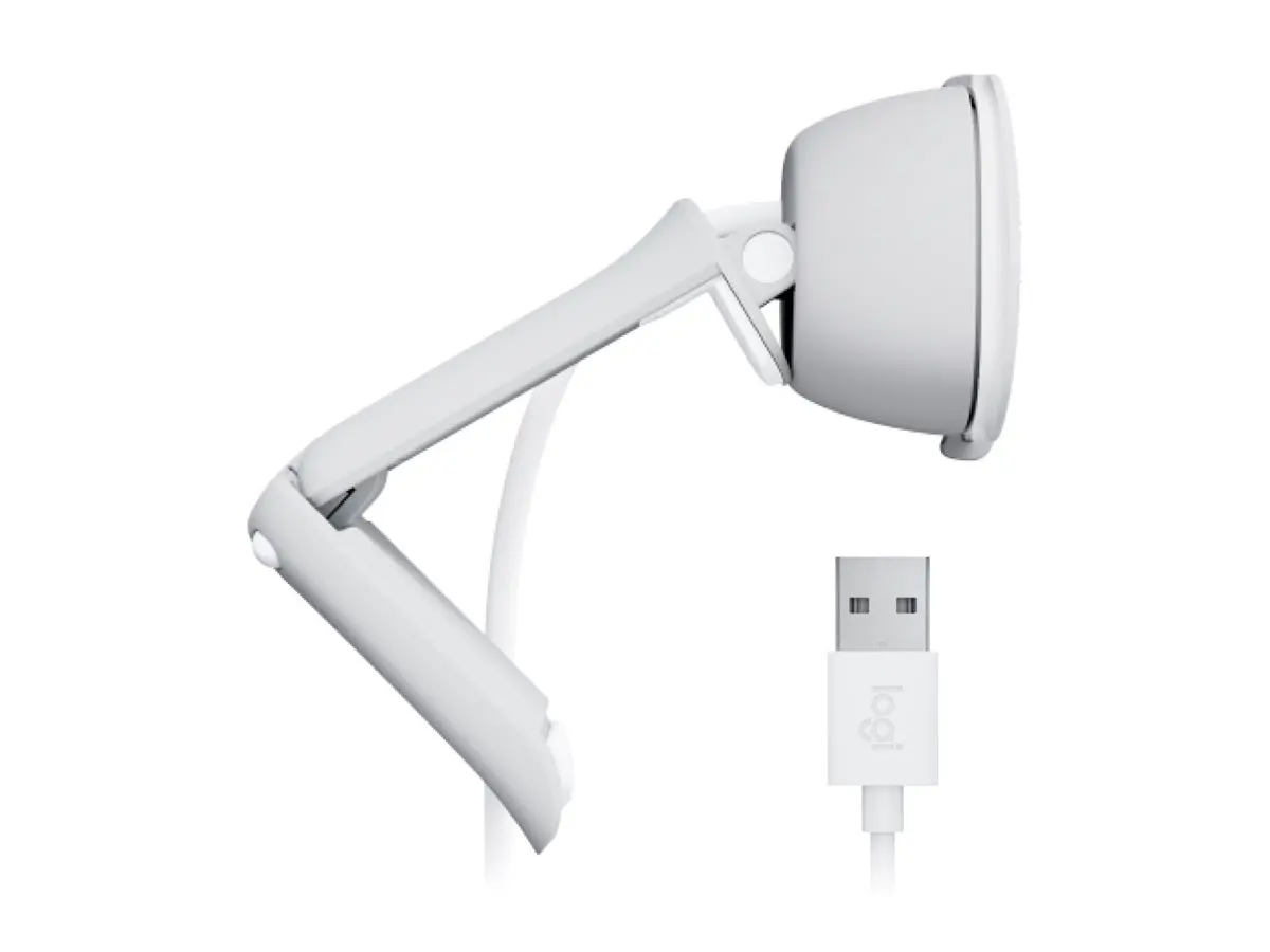 CAMERĂ WEB LOGITECH BRIO 100 USB - Alb - PN 960-001617 - image 2