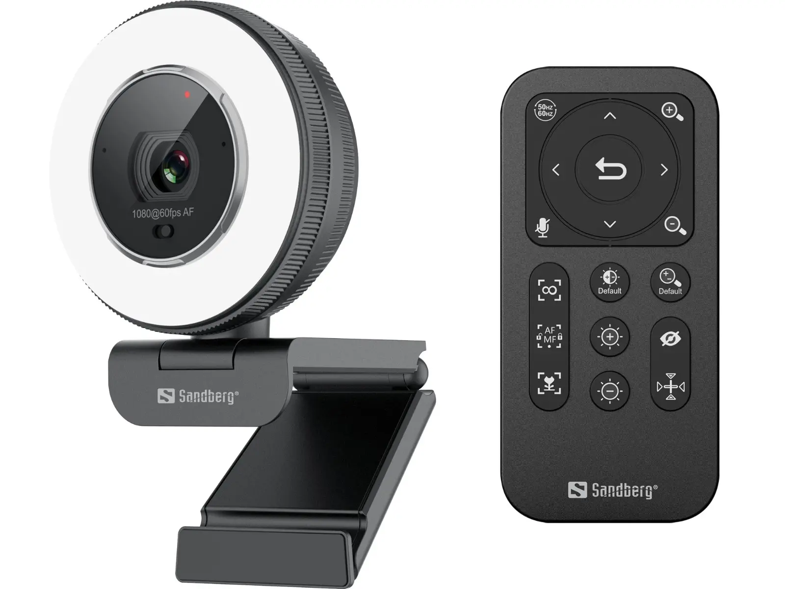 ΚΑΜΕΡΑ WEB SANDBERG Streamer USB Webcam Pro Elite - Μαύρο - PN 134-39