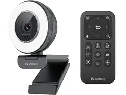УЕБ КАМЕРА SANDBERG Streamer USB Webcam Pro Elite - Black - PN 134-39
