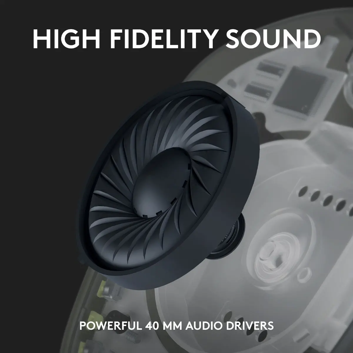 CĂȘTI GAMING LOGITECH ZG435W - Wireless / Fără fir - Alb - PN 981-001074 - image 4