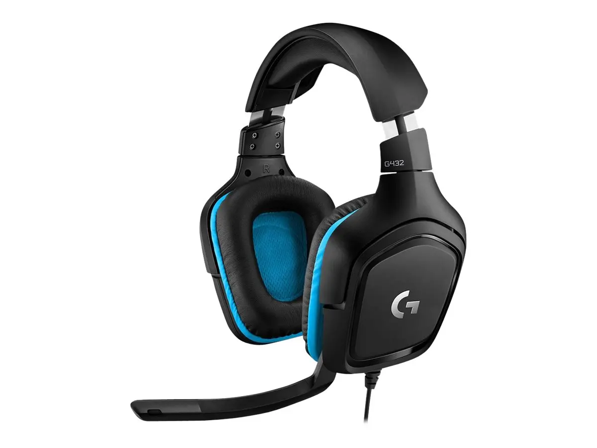 ГЕЙМЪРСКИ СЛУШАЛКИ LOGITECH ZG432 - Black-Cyan - PN 981-000770 - image 3