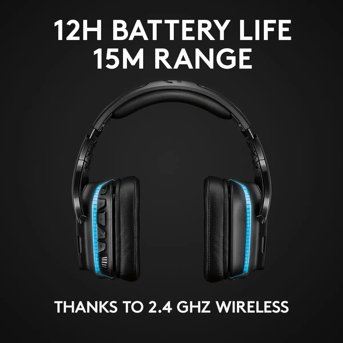 CĂȘTI GAMING LOGITECH ZG935 - Wireless / Fără fir - Negru - PN 981-000744 - image 3