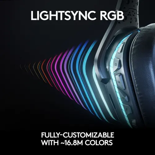 ΑΚΟΥΣΤΙΚΑ GAMING LOGITECH ZG935 - Ασύρματα - Μαύρο - PN 981-000744 - 9
