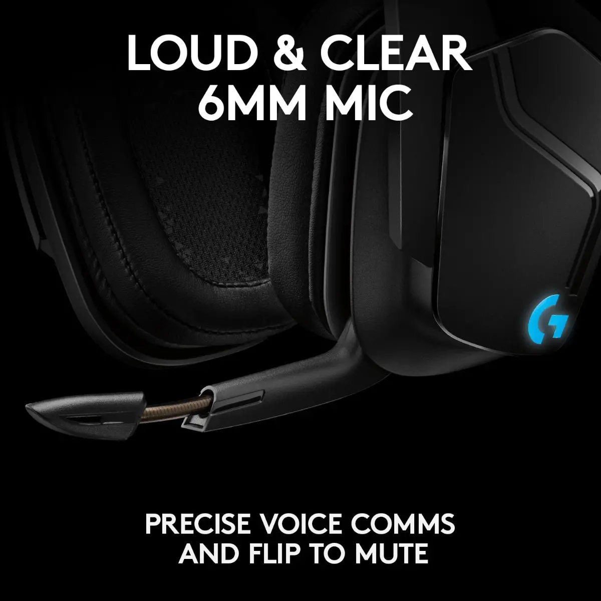 CĂȘTI GAMING LOGITECH ZG935 - Wireless / Fără fir - Negru - PN 981-000744 - image 9