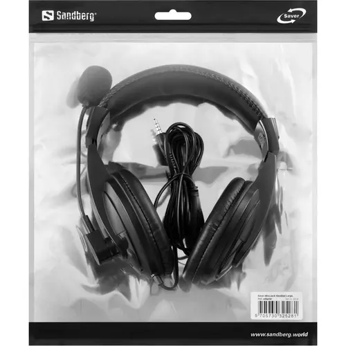 ΑΚΟΥΣΤΙΚΑ SANDBERG Saver MiniJack - Μαύρο - PN 325-28 - 3