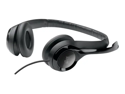 CĂȘTI LOGITECH H390 - CU MICROFON - USB Headset with Noise-Canceling Mic - Negru - PN 981-000406 - 3