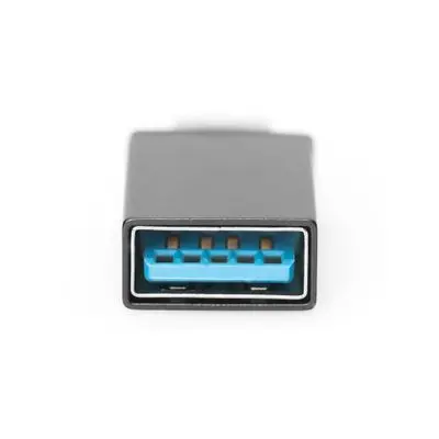 ADAPTOR DIGITUS - USB-A la USB-C - Negru - PN AK-300506-000-S - 3