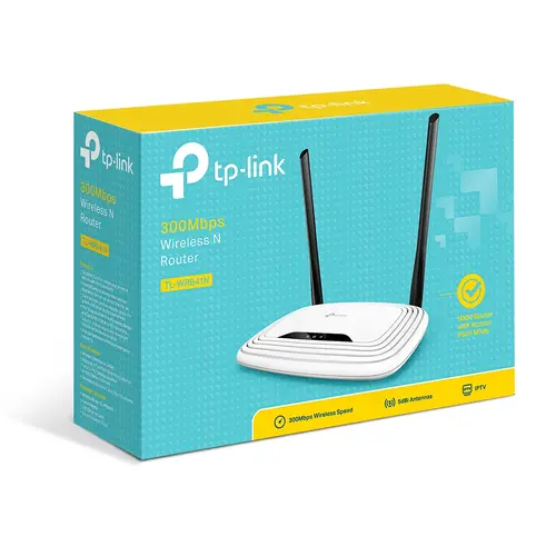 РУТЕР TP-LINK WR841N - Wireless / Безжичен - White - PN TL-WR841N - 4