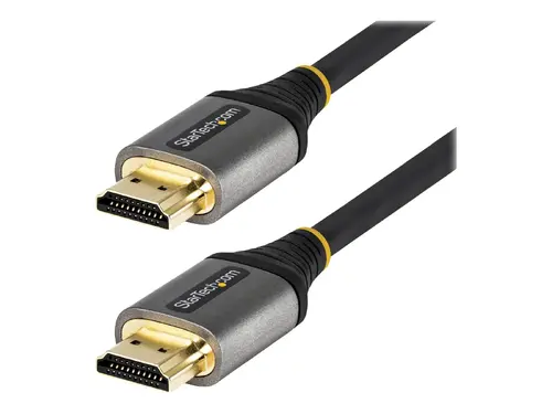 CABLU HDMI STARTECH - Cablu HDMI cu Ethernet - 2,0 m - Negru/Gri - PN HDMM21V2M - 1
