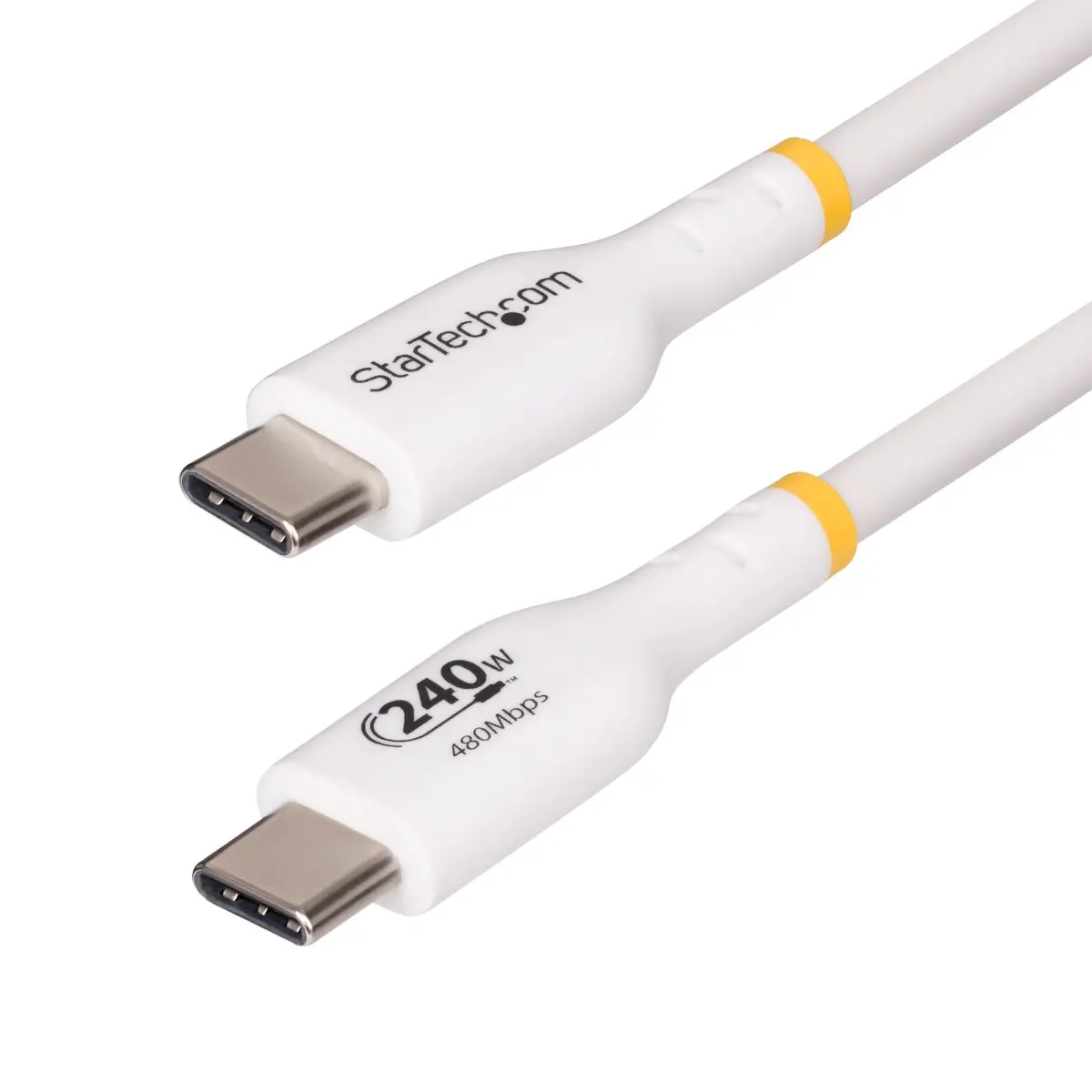 CABLU USB STARTECH - USB-C la USB-C - 4,0 m - Alb - PN USB2EPR4MW
