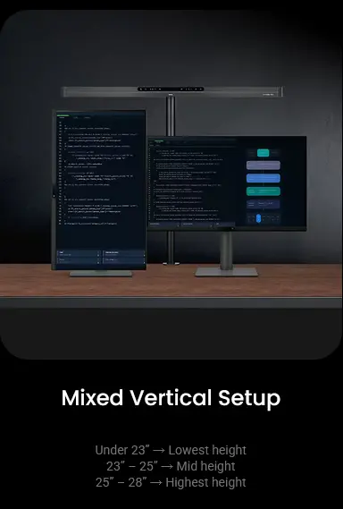 Лампа за четене за монитор BenQ Table ScreenBar Max silver - image 6