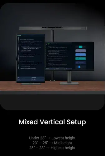 Лампа за четене за монитор BenQ Table ScreenBar Max silver - 7