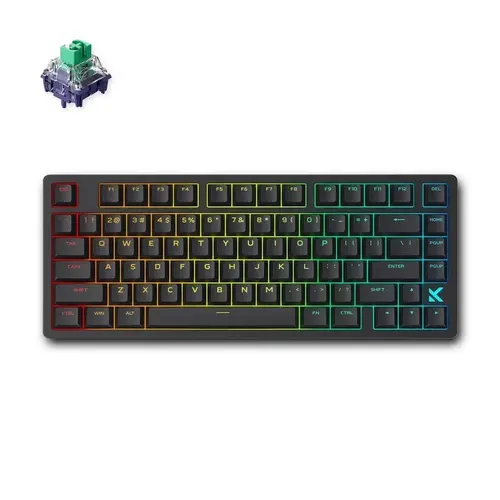 MCHOSE tastatură mecanică de gaming Jet75 - 8K, Kailh Magnetic God Switch [Linear] (Engleză US), negru - 1