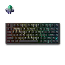 MCHOSE геймърска механична клавиатура Gaming Mechanical Keyboard Jet75 - 8K, Kailh Magnetic God Switch [Linear] (English US), Black