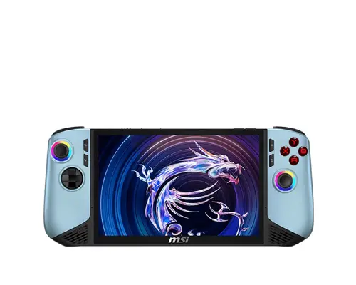 Consolă de jocuri MSI Claw 8 AI+ A2VM-261GR - 8" IPS FHD+(1920x1200) 120Hz VRR, Intel Core Ultra 7 258V, 32GB LPDDR5x, 1TB SSD, Win 11 Home - Glacier