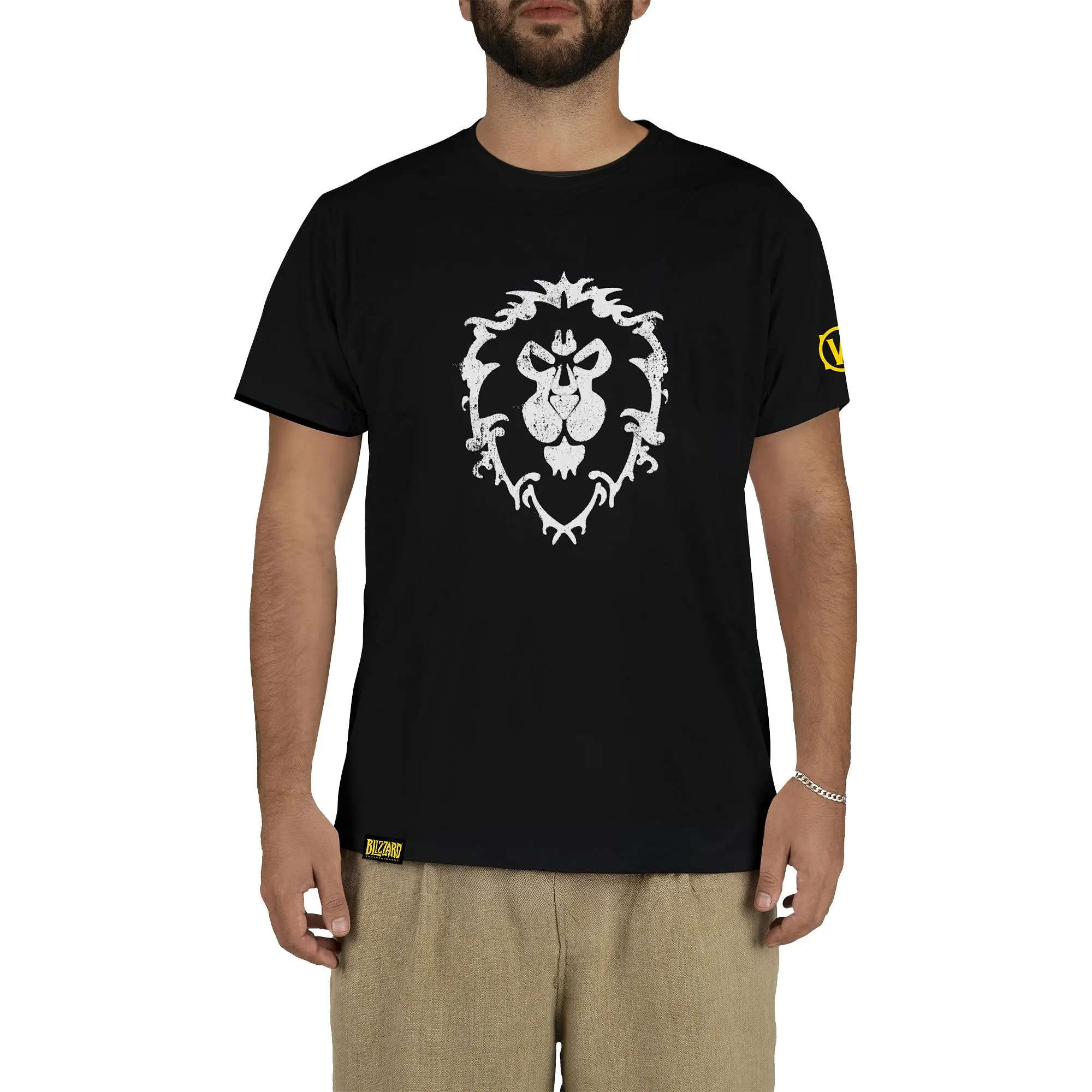 Тениска World of Warcraft Alliance Classic - Размер L, Черна - image 2