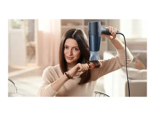 PHILIPS Сешоар 2300W Series 5000 ThermoShield технология йонна 3 настройки за топлина и 2 за скорост - 6