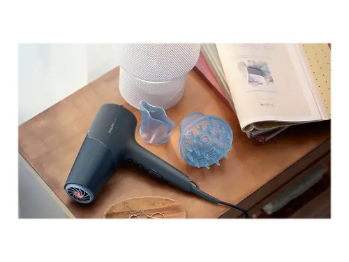 PHILIPS Сешоар 2300W Series 5000 ThermoShield технология йонна 3 настройки за топлина и 2 за скорост - 9