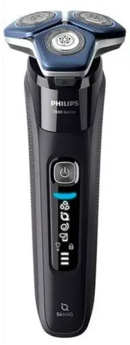 PHILIPS Електрическа самобpcъсначка 7000 за сухо и мокро бръснене ножчета SteelPrecision калъф за съхранение система за почистване