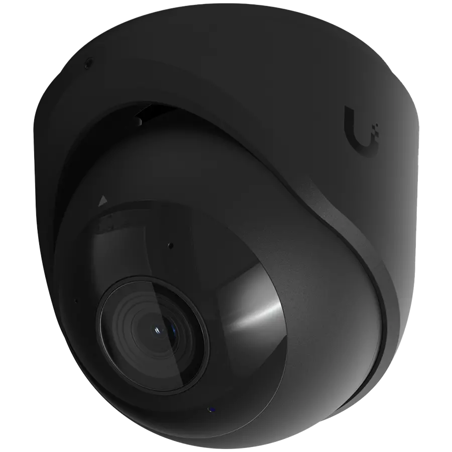 Ubiquiti UVC-G6-Turret-B Μαύρη, κάμερα 4K PoE για κάθε καιρική συνθήκη, ανθεκτική σε παραβίαση, με αισθητήρα εικόνας 1/1.8" 8MP, μηχανή AI Multi-TOPs