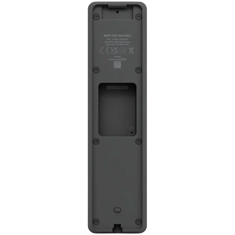 Ubiquiti UVC-G6-Entry All-weather, PoE+ Doorbell with enhanced AI detections, two-way audio, a secondary package camera, and integrated Access Reader capabilities - image 3