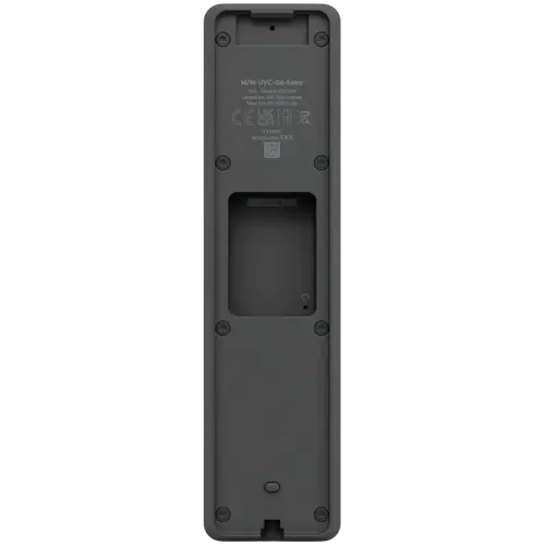 Ubiquiti UVC-G6-Entry Κουδούνι πόρτας PoE+ για κάθε καιρική συνθήκη, με βελτιωμένες ανιχνεύσεις AI, αμφίδρομο ήχο, δευτερεύουσα κάμερα δεμάτων και - 4