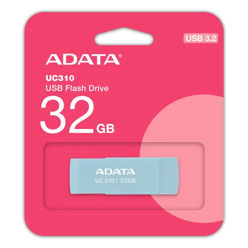 Памет, 32GB UC310 ADATA BLUE