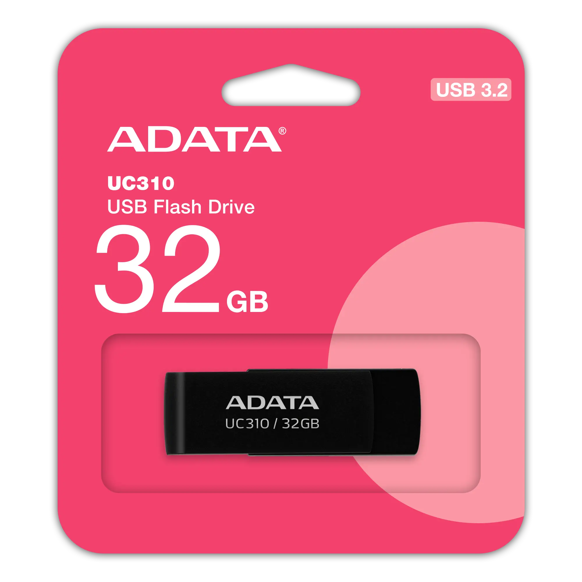 Памет, 32GB UC310 ADATA BLACK