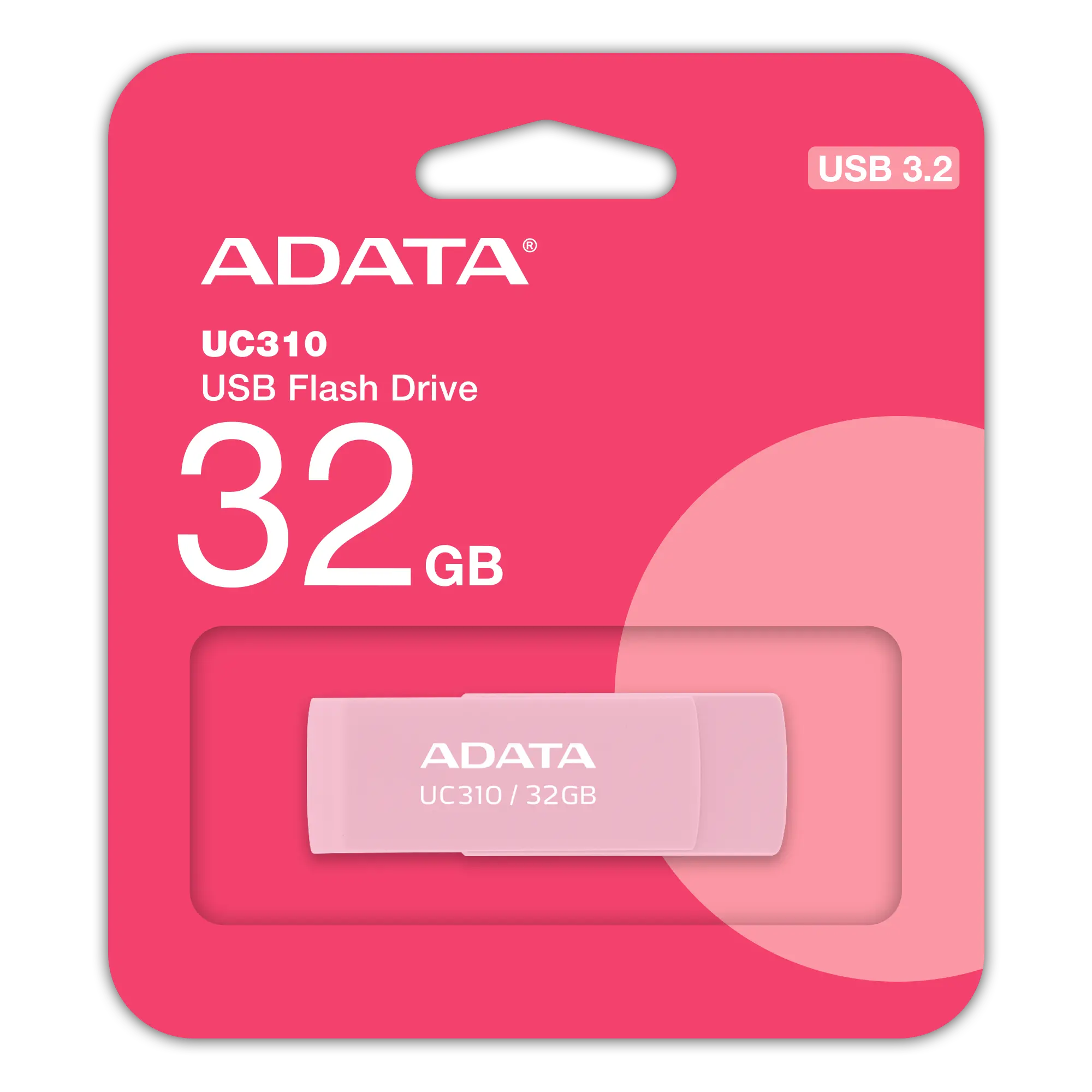 Μνήμη, 32GB UC310 ADATA ροζ