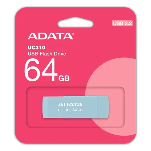 Μνήμη, 64GB UC310 ADATA μπλε - 1