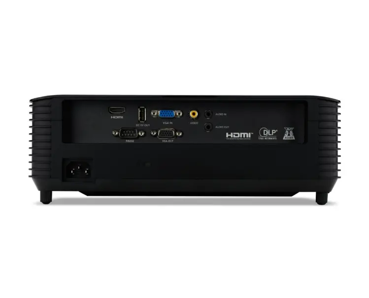 Proiector multimedia, Acer Projector X139, DLP, WXGA (1280x800), 5000 ANSI Lumens, 20 000:1, 1.1x, 3D ready, HDMI 1.4x2, VGA in/out, USB (Type A) - image 2