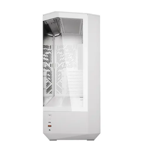 Darkflash carcasă Case ATX - DY460 Alb - 4 x 120 mm ventilatoare A-RGB incluse, USB-C - 11